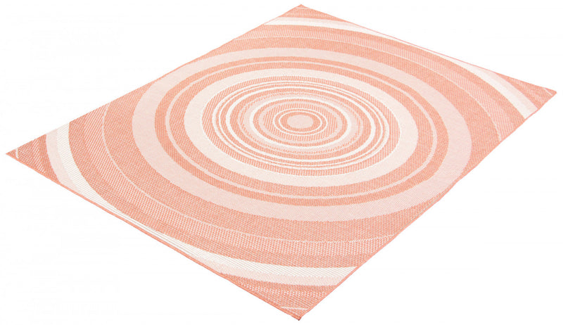Neisha Modern Coral Rug 6'7\" X 9'6\" Area Rug