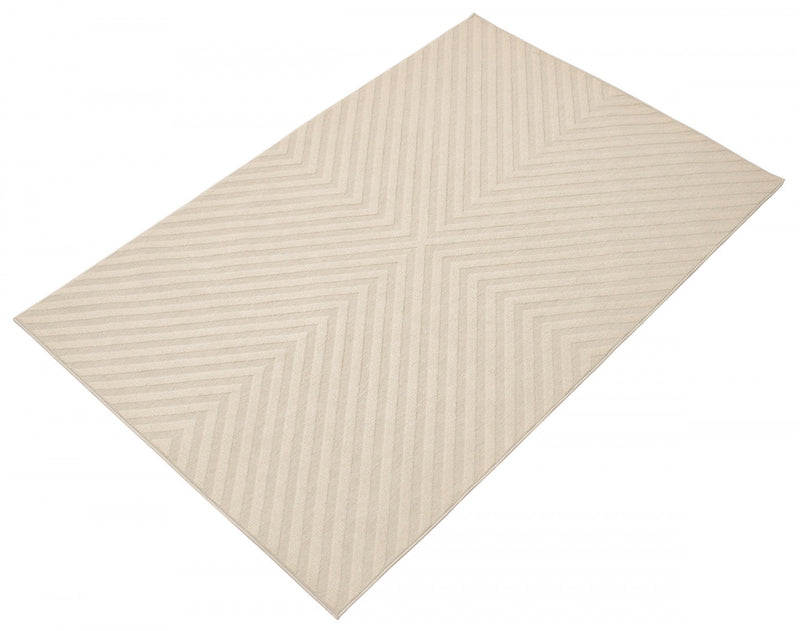 Dodie Ivory 3'11\" x 5'7\" Area Rug