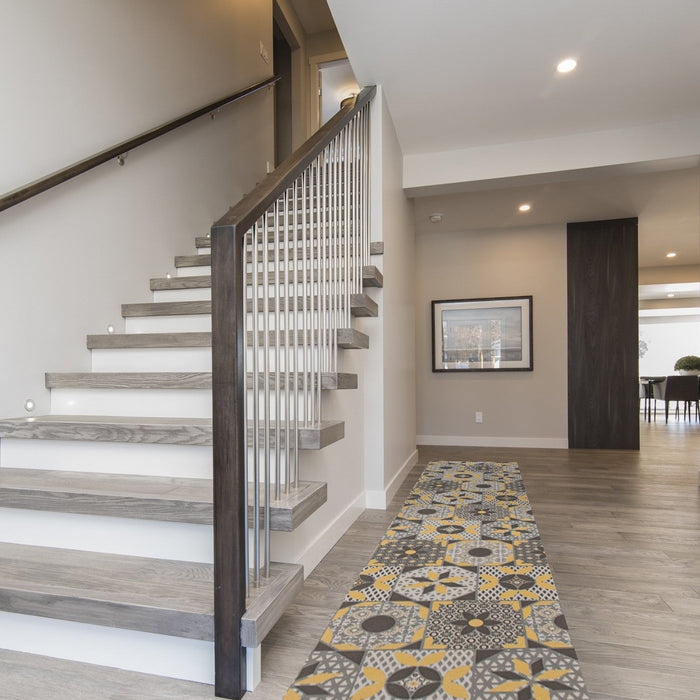 Bellezza Grey 2'2\" x 40'0\" Area Rug