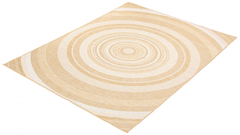 Neisha Modern Gold Rug 5'3\" X 7'3\" Area Rug