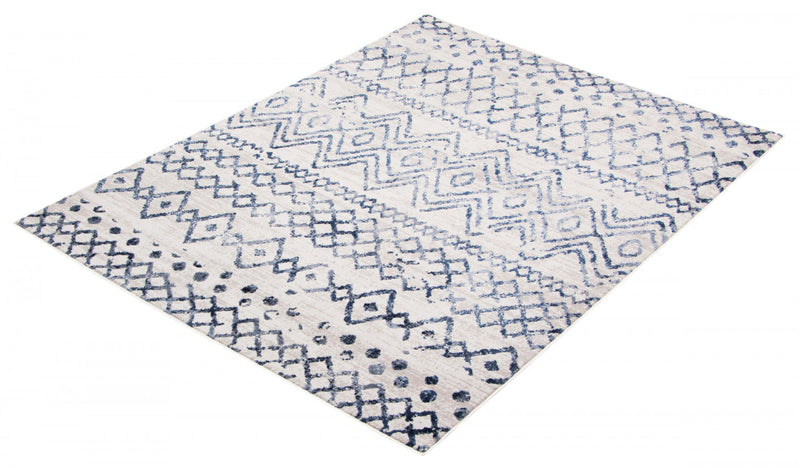Dita Navy Area Rug - 3'11\" X 5'7\" 