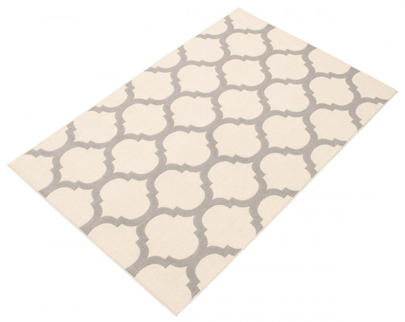 Sophie Light Grey Area Rug - 6'7\" x 9'6\"