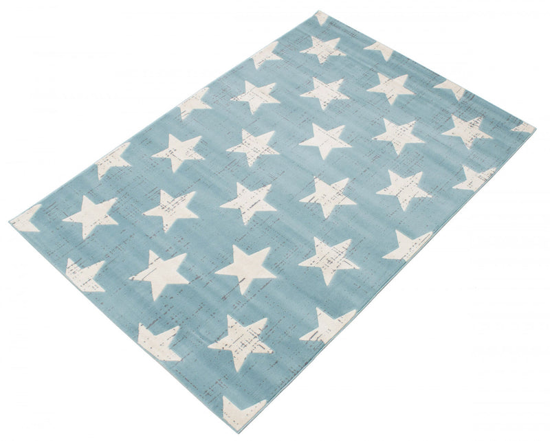 Ira Aqua 3'11\" x 5'7\" Area Rug