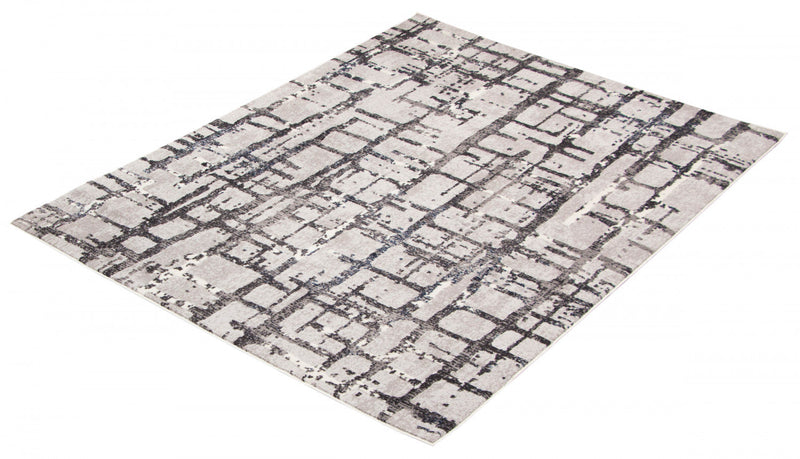 Jewel Grey Area Rug - 3'11\" X 5'7\" 