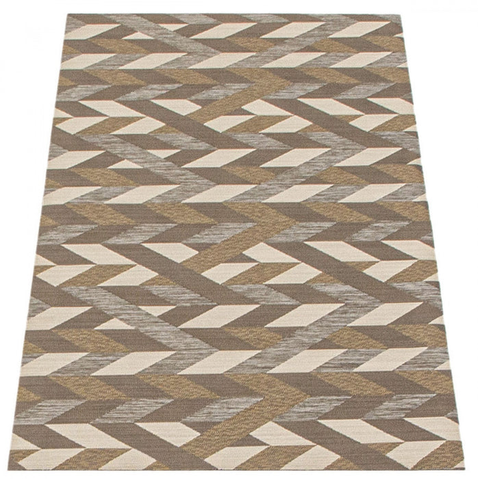 Bellezza Dark Brown 2'2\" x 5'0\" Area Rug