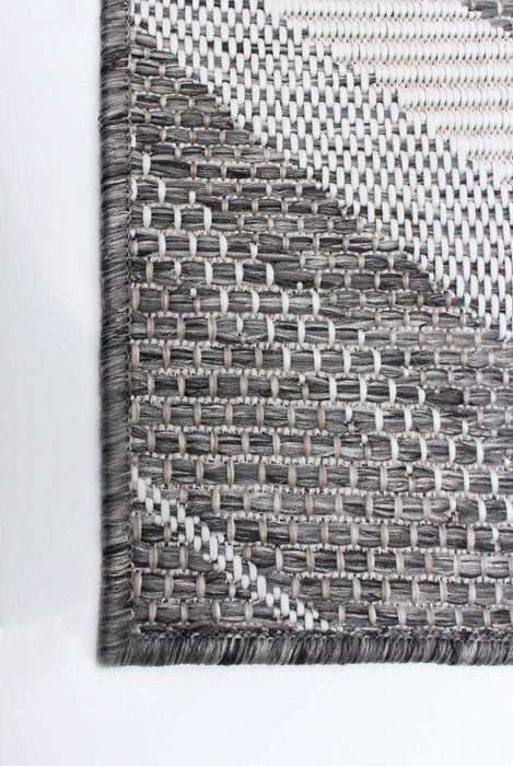 Neisha Modern Grey Rug 6'7\" X 9'6\" Area Rug
