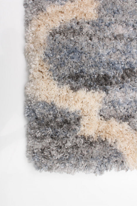 Dimity Grey/Light Blue Area Rug - 5'3\" x 7'3\"