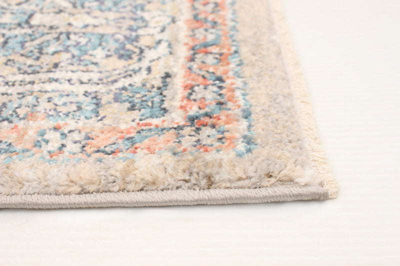Bolivar Yalameh Blue-Grey Area Rug - 5'0\" x 8'0\"
