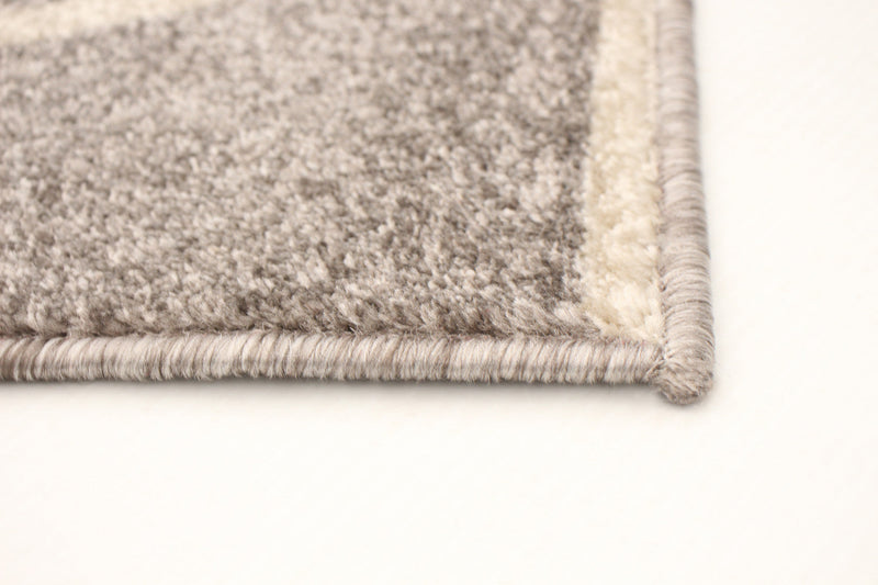 Anandi Grey-Ivory Area Rug - 3'11\" x 5'7\"