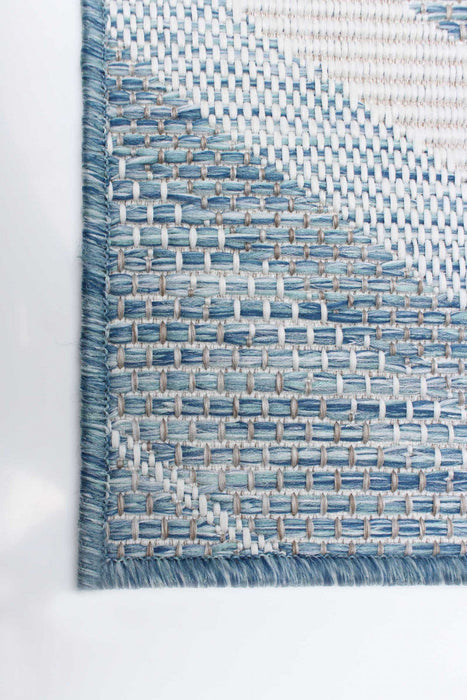 Neisha Modern Blue Rug 6'7\" X 9'6\" Area Rug