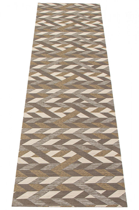 Bellezza Dark Brown 2'2\" x 28'0\" Area Rug