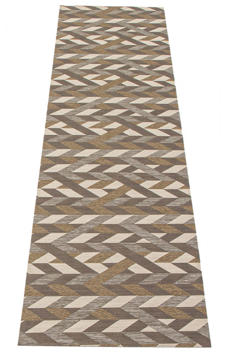 Bellezza Dark Brown 2'2\" x 16'0\" Area Rug