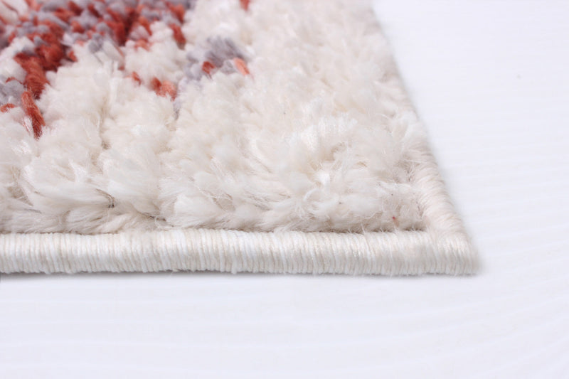 Paloma Quashqai White Area Rug - 6'7\" x 9'6\"
