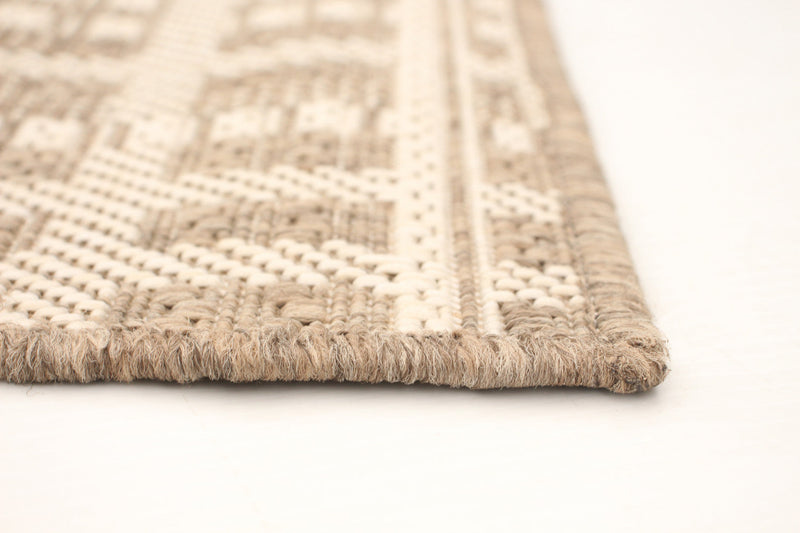Sadie Burburry Taupe-Champagne Area Rug - 7'10\" x 10'2\"