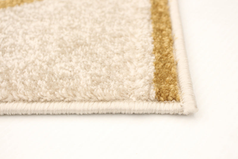 Anandi Ivory-Gold Area Rug - 3'11\" x 5'7\"