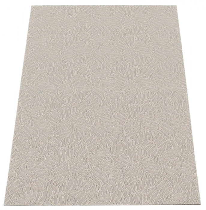 Bellezza Light Grey 2'2\" x 5'0\" Area Rug
