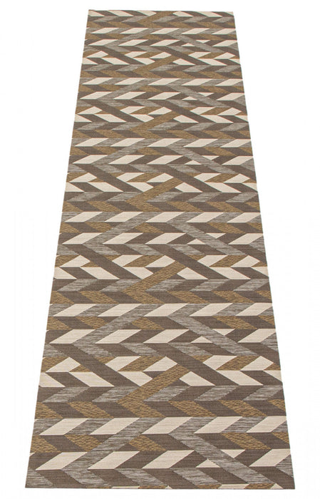 Bellezza Dark Brown 2'2\" x 26'0\" Area Rug