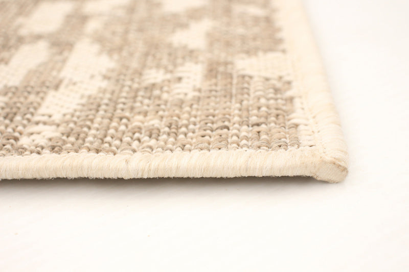 Sadie Safari Champagne-Taupe Area Rug - 7'10\" x 10'2\"