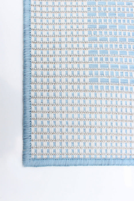 Neisha Classic Light Blue Rug 5'3\" X 7'3\" Area Rug