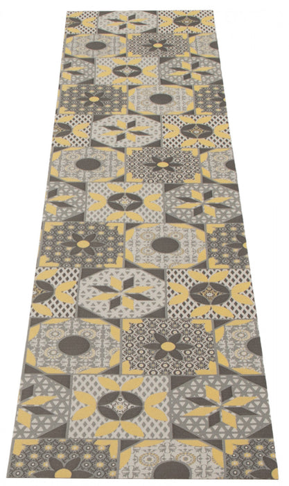 Bellezza Grey 2'2\" x 8'0\" Area Rug