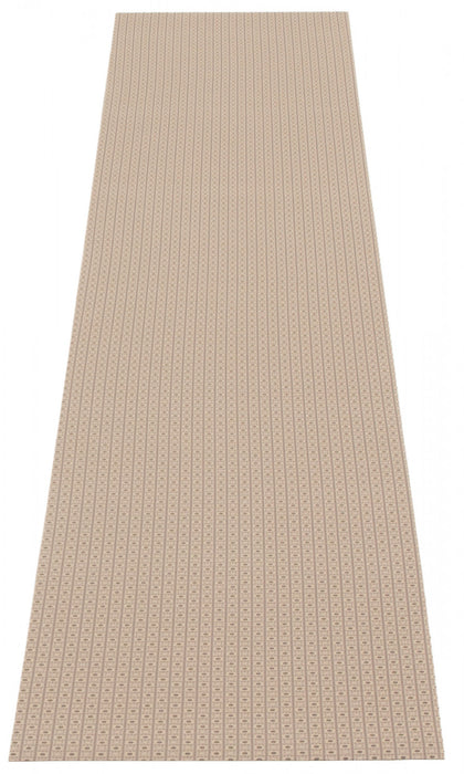 Bellezza Taupe Area Rug - 2'2\" x 14'0\"