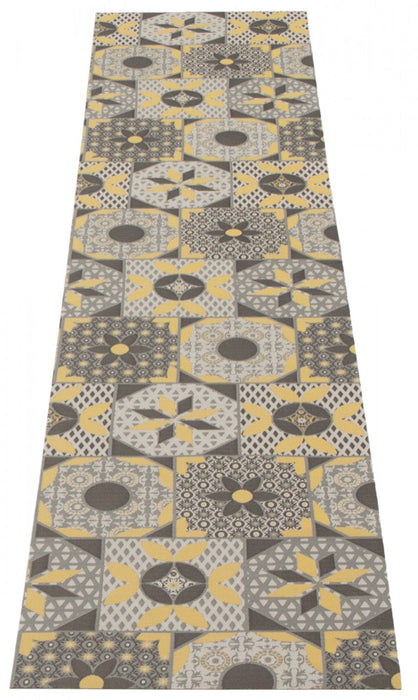 Bellezza Grey 2'2\" x 20'0\" Area Rug