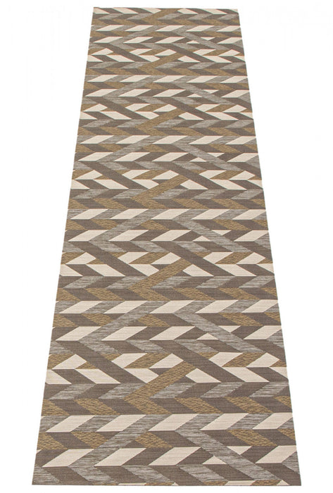 Bellezza Dark Brown 2'2\" x 18'0\" Area Rug
