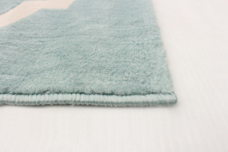 Aliya Aqua 3'11\" x 5'7\" Area Rug