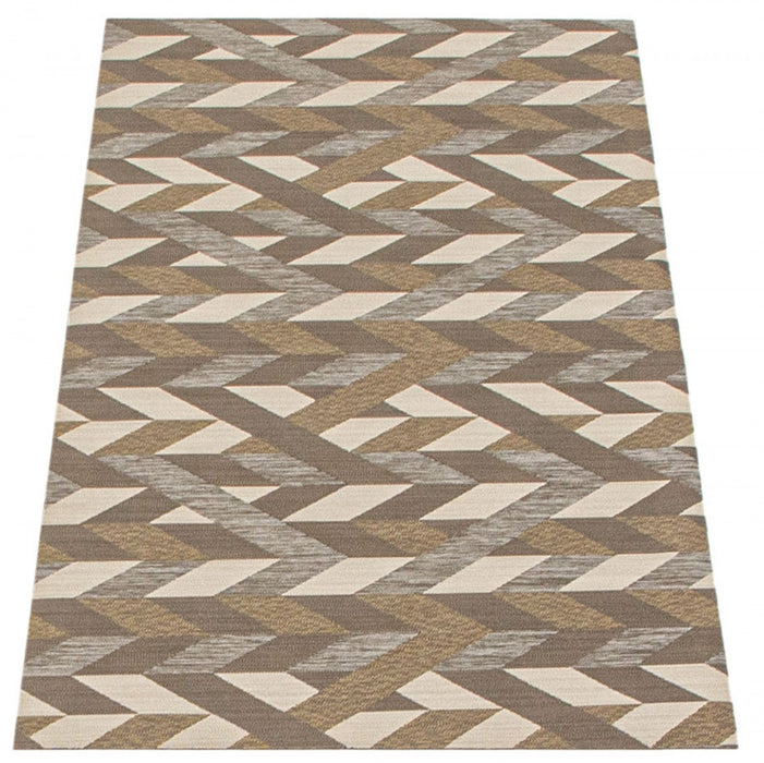 Bellezza Dark Brown 2'2\" x 6'0\" Area Rug