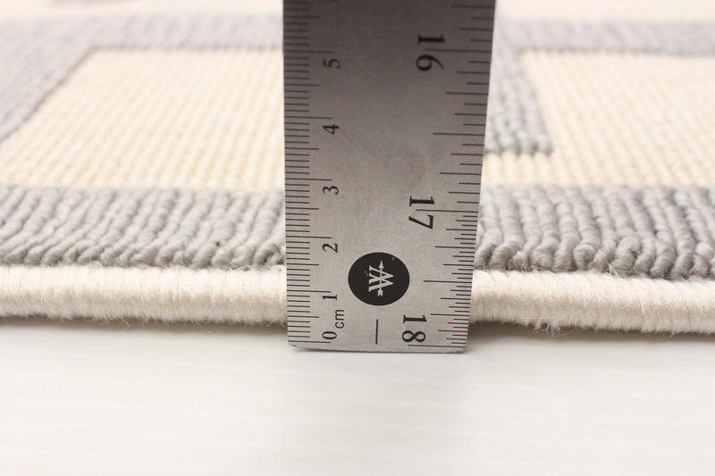 Brangane Light Grey 6'7\" x 9'6\" Area Rug