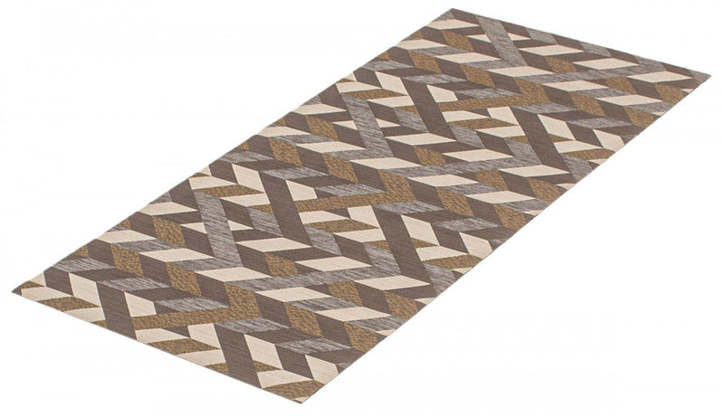 Bellezza Dark Brown 2'2\" x 4'0\" Area Rug