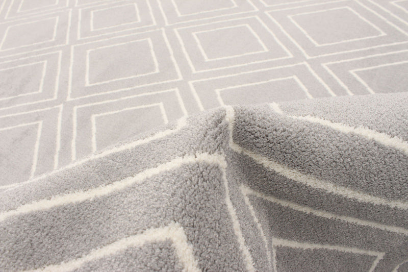 August Geod Grey-White 7'10\" x 10'2\" Area Rug