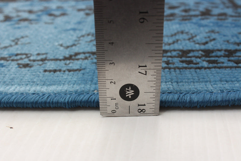 Awena Blue 6'7\" x 9'6\" Area Rug