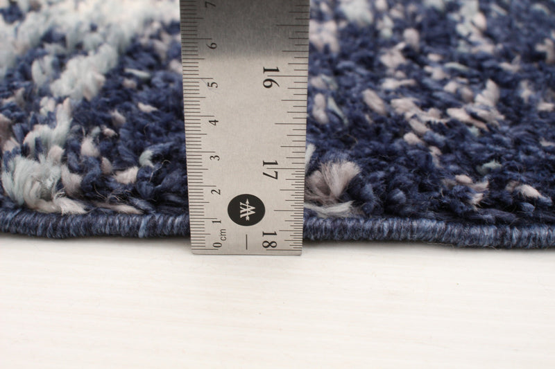 Makondo Mosaique Blue Area Rug - 5'3\" x 7'3\"