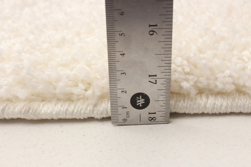 Sophia Ivory Shag 3'11\" x 6'0\" Area Rug
