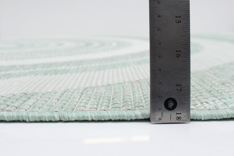Neisha Modern Mint Rug 6'7\" X 9'6\" Area Rug