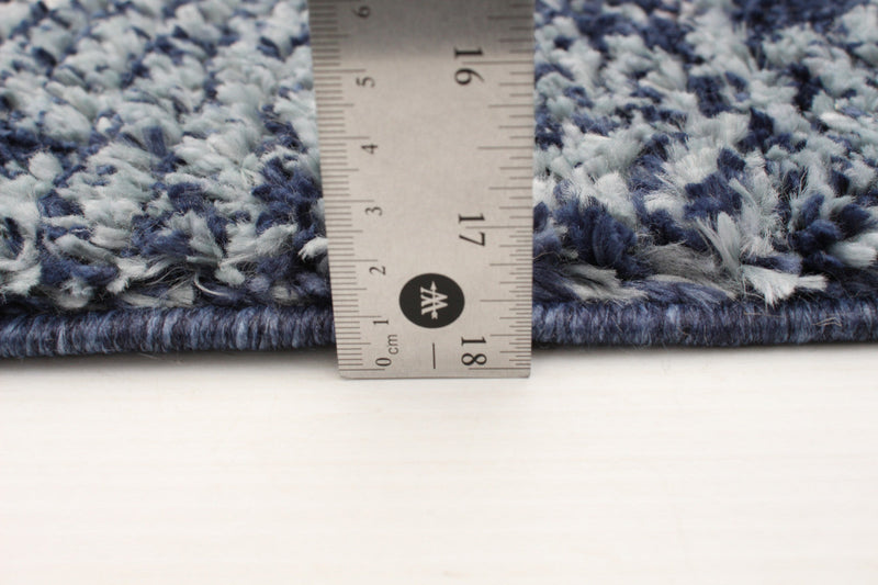 Makondo Mosaique Blue Area Rug - 6'7\" x 9'6\"