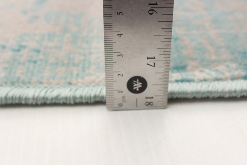 Janaki Teal 2'8\" x 4'11\" Area Rug