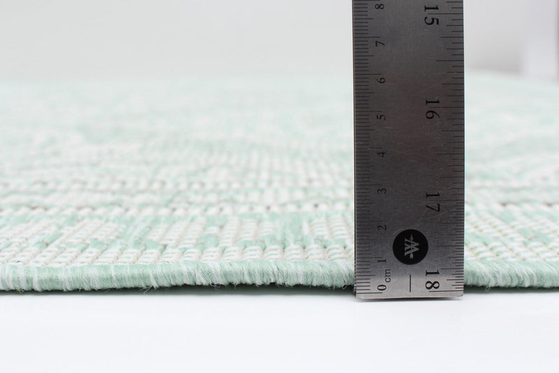 Neisha Traditional Mint Rug 6'7\" X 9'6\" Area Rug