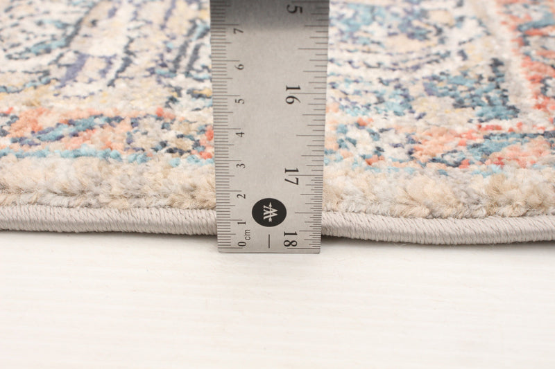 Bolivar Yalameh Blue -Grey Area Rug - 5'3\" x 7'6\"