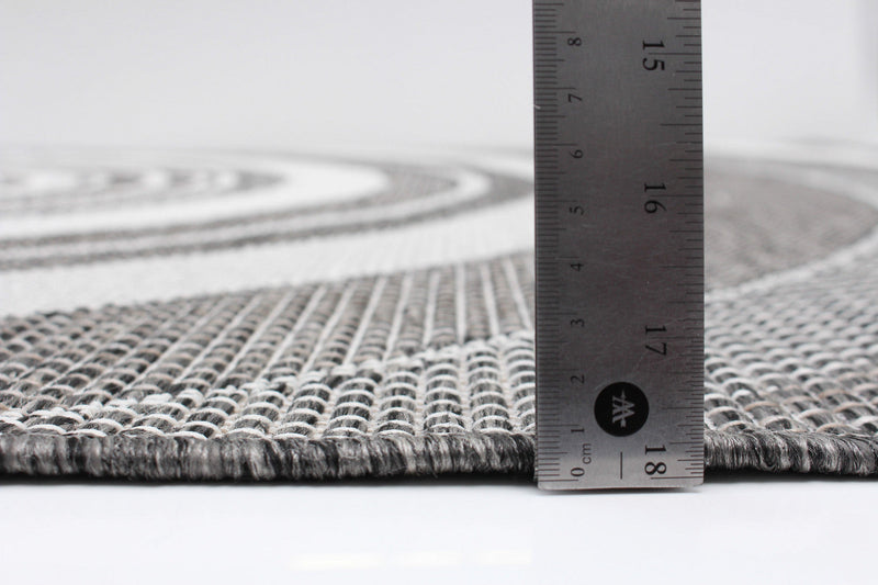 Neisha Modern Grey Rug 6'7\" X 9'6\" Area Rug