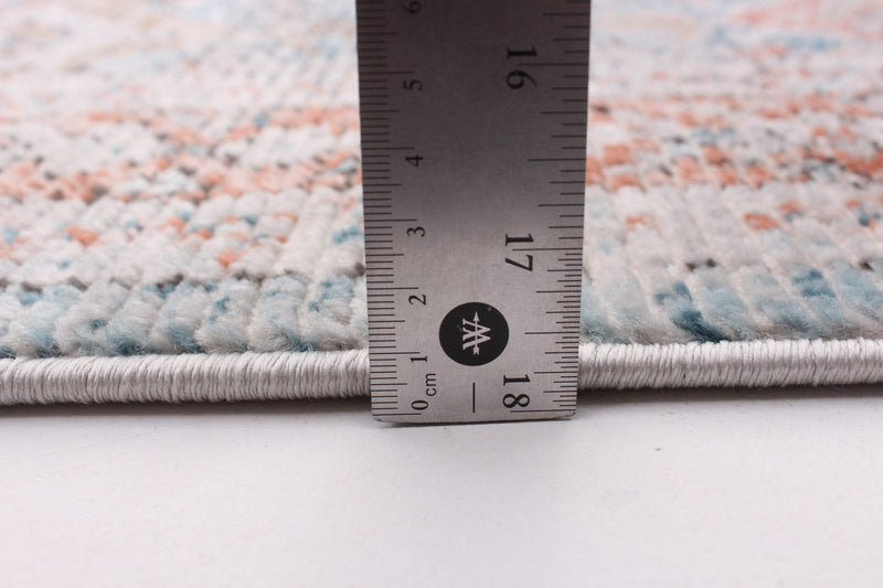Leandra Copper/blue Rug 3'11\" X 5'11\" Area Rug