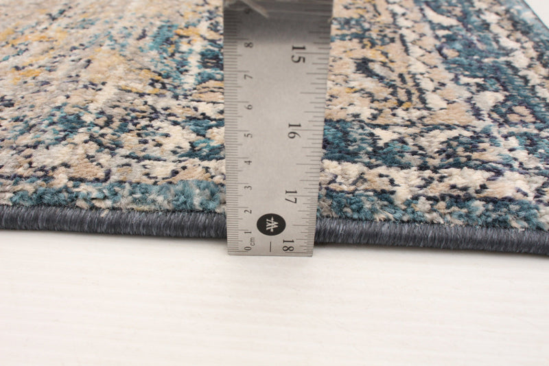 Bolivar Bijar Blue Area Rug - 5'0\" x 8'0\"