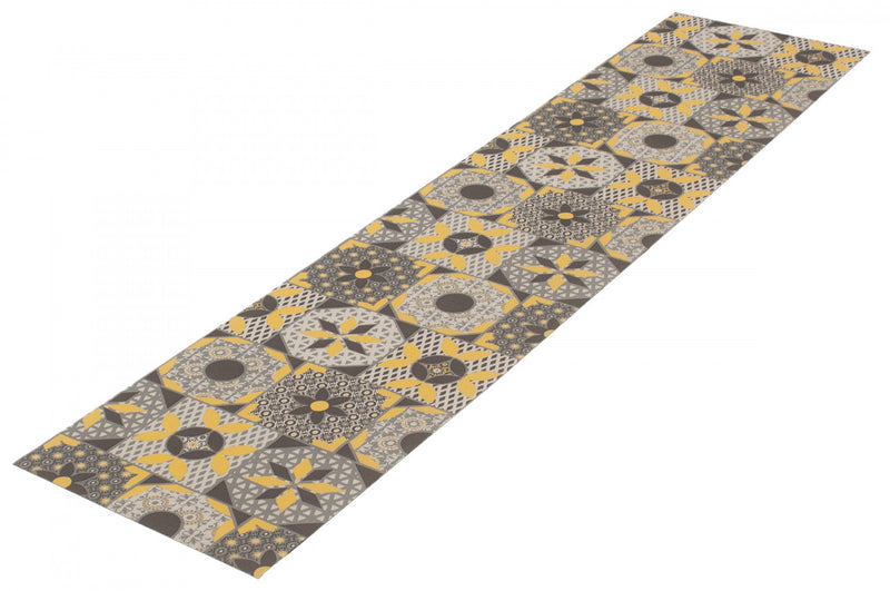 Bellezza Grey 2'2\" x 24'0\" Area Rug
