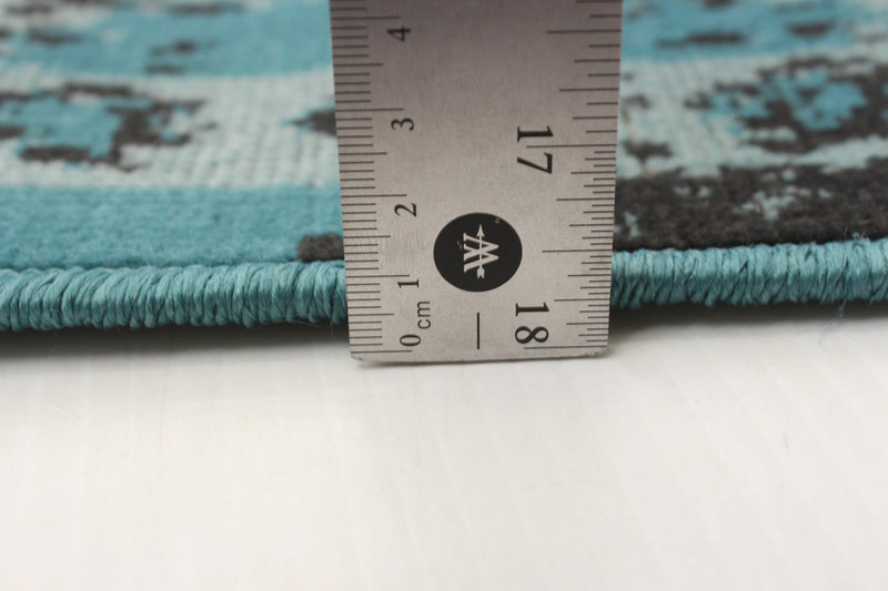 Chenta Aqua 5'3\" x 7'7\" Area Rug