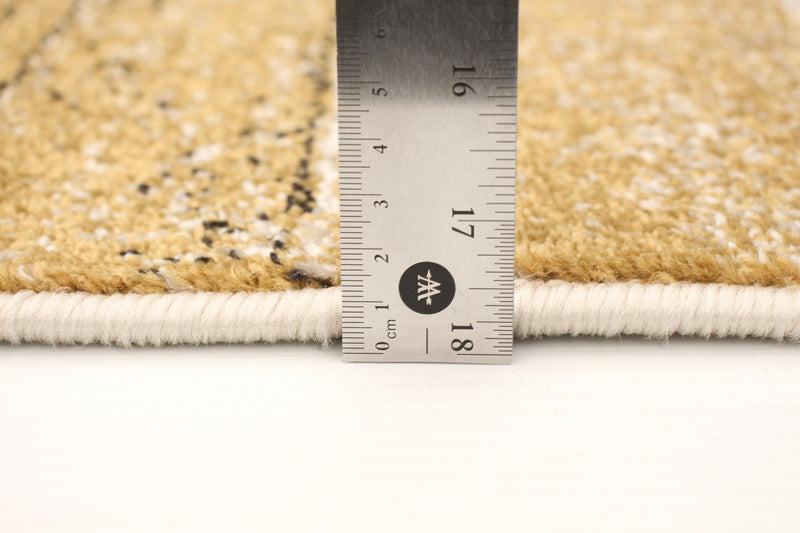 Aya Ivory-Brown Area Rug - 3'11\" x 5'7\"