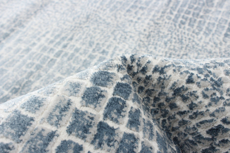 Kecia Navy/cream Rug 6'7\" X 9'6\" Area Rug