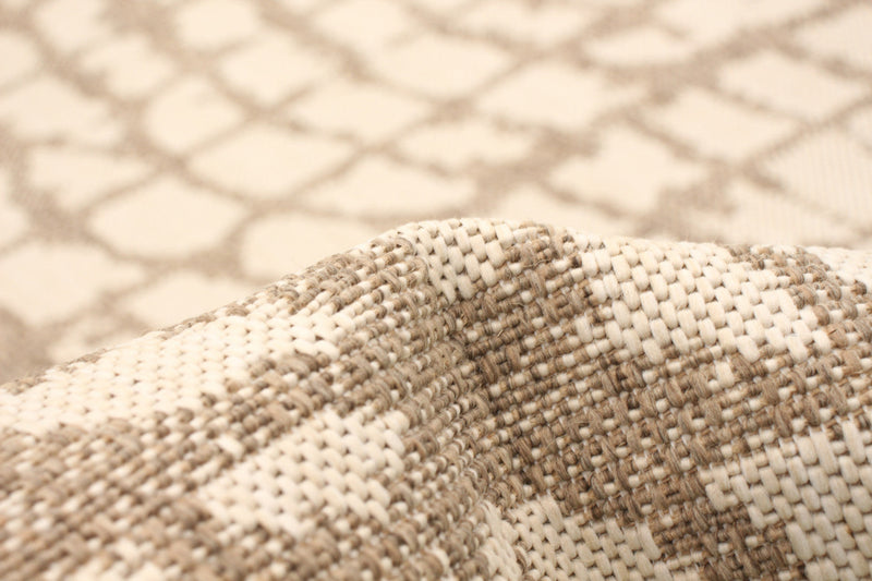 Sadie Safari Champagne-Taupe Area Rug - 5'3\" x 7'7\"