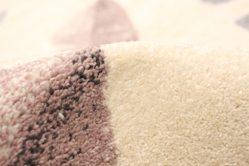 Palta Cream-Rose Area Rug - 3'11\" x 5'7\"
