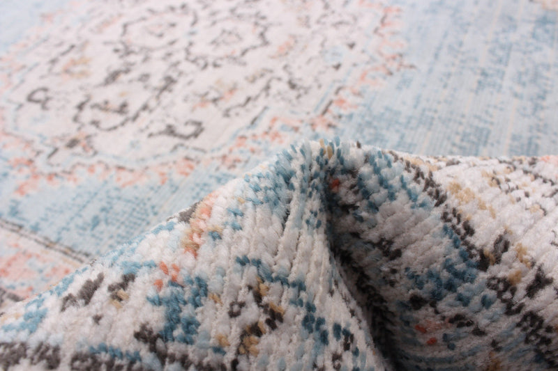 Zarita Blue Rug 6'7\" X 9'6\" Area Rug